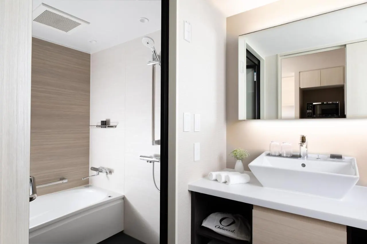מלון יוקוהאמה Oakwood Suites Yokohama