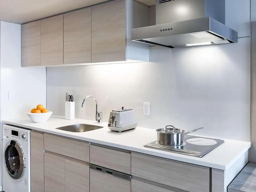 מלון יוקוהאמה Oakwood Suites Yokohama